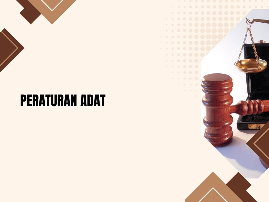 PERATURAN ADAT KECAMATAN BAHAU HULU